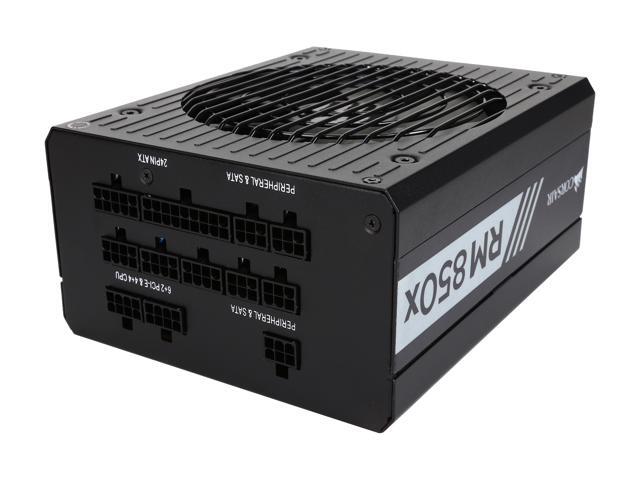CORSAIR RMx Series RM850X 850W 80 PLUS GOLD Haswell Ready Full Modular ATX12V & EPS12V SLI and Crossfire Ready Power Supply