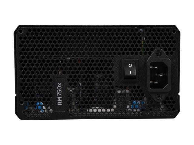 CORSAIR RMx Series RM750X 750W 80 PLUS GOLD Haswell Ready Full Modular ATX12V & EPS12V SLI and Crossfire Ready Power Supply