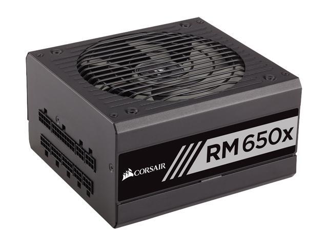 CORSAIR RMx Series RM650X 650W 80 PLUS GOLD Haswell Ready Full Modular ATX12V & EPS12V SLI and Crossfire Ready Power Supply