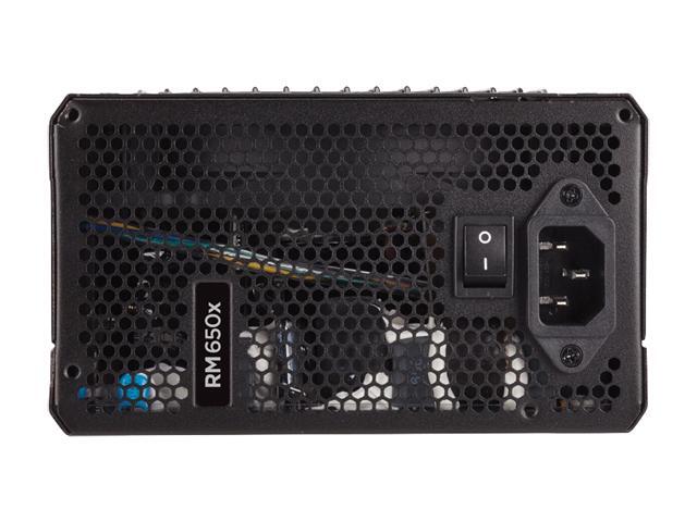CORSAIR RMx Series RM650X 650W 80 PLUS GOLD Haswell Ready Full Modular ATX12V & EPS12V SLI and Crossfire Ready Power Supply