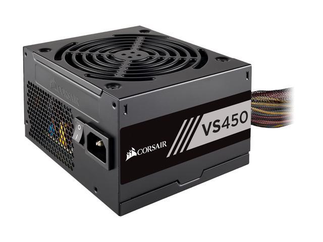 CORSAIR VS Series, VS450, 450 Watt (450W), Active PFC, 80 PLUS White Certified Power Supply
