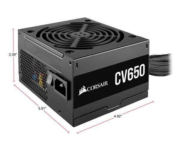 CORSAIR CV Series CV650 CP-9020211-NA 650 W Power Supply
