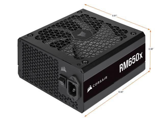 CORSAIR RMx Series (2021) RM650x CP-9020198-NA 650 W Power Supply