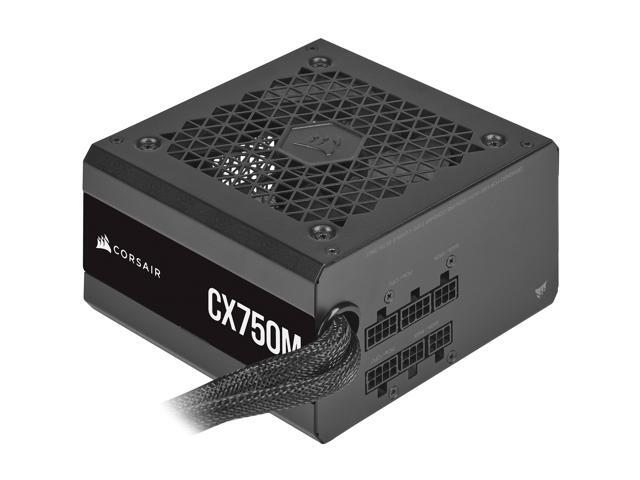 CORSAIR - CX-M Series CX750M Semi-Modular Low-Noise ATX Power Supply - Black - image 4