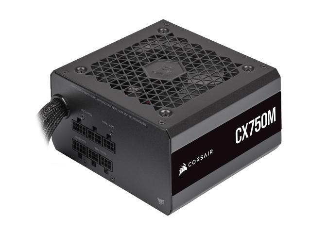 CORSAIR - CX-M Series CX750M Semi-Modular Low-Noise ATX Power Supply - Black - image 5