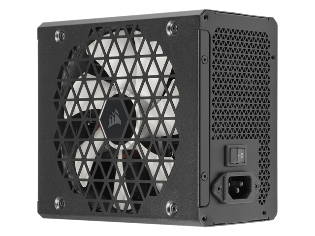 CORSAIR RMx SHIFT Series RM1000x Fully Modular ATX Power Supply - Modular Side Interface - native 12V-2x6 cable; ATX 3.1 & PCIe 5.1 Compliant -...