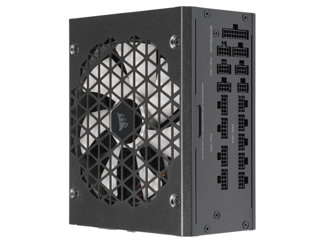 CORSAIR - RMx Shift Series RM1200x 80 Plus Gold Fully Modular ATX Power Supply with Modular Side Interface - Black - image 4