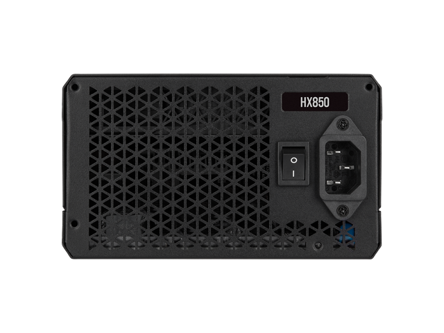 CORSAIR HX850 Fully Modular Ultra-Low Noise ATX Power Supply - Triple EPS12V Connectors - Fluid Dynamic Bearing Fan - Zero RPM Fan Mode - 105°C...