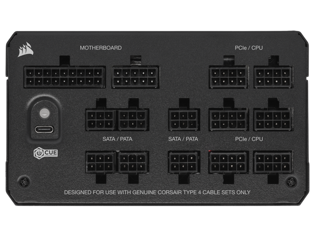 CORSAIR - HXi Series 1000W 80 Plus Platinum Fully-Modular Ultra-Low Noise ATX Power Supply - Black - image 10