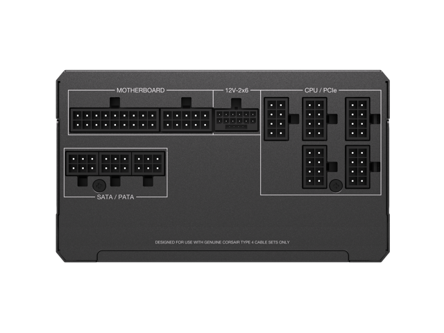 CORSAIR - RMx Series RM850x Cybenetics Gold Fully Modular ATX Power Supply - Black - image 11