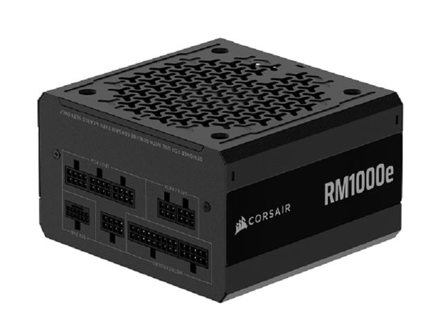 CORSAIR - RMe Series RM1000e 80 PLUS Gold Fully Modular Low-Noise ATX 3.1 and PCIE 5.1 Power Supply - Black - image 3