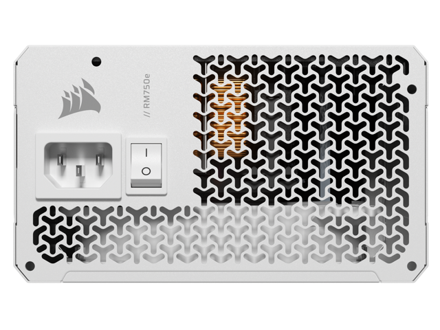 CORSAIR - RMe Series RM750e 80 PLUS Gold Fully Modular Low-Noise ATX 3.1 and PCIE 5.1 Power Supply - White - image 5