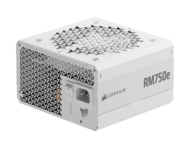 CORSAIR - RMe Series RM750e 80 PLUS Gold Fully Modular Low-Noise ATX 3.1 and PCIE 5.1 Power Supply - White - image 3