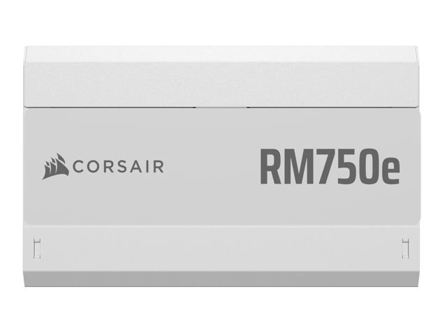 CORSAIR RM750e Fully Modular Low-Noise ATX Power Supply - ATX 3.1 & PCIe 5.1 Compliant - 105°C-Rated Capacitors - Cybenetics Gold Efficiency