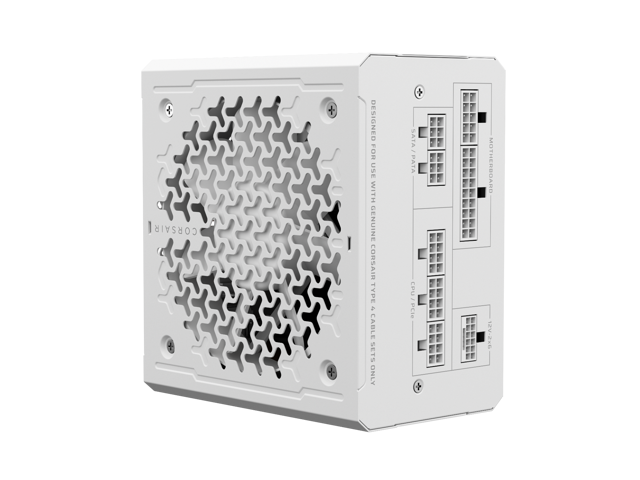 CORSAIR - RMe Series RM850e 80 PLUS Gold Fully Modular Low-Noise ATX 3.1 and PCIE 5.1 Power Supply - White - image 5