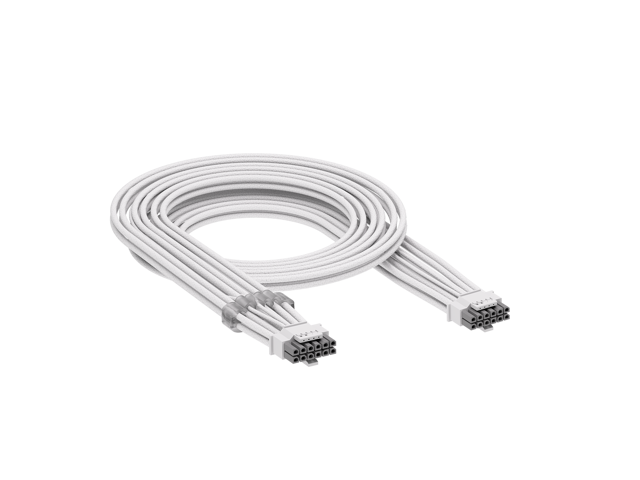 CORSAIR - RMe Series RM1000e 80 PLUS Gold Fully Modular Low-Noise ATX 3.1 and PCIE 5.1 Power Supply - White - image 8