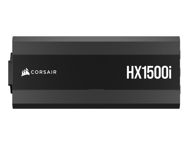 CORSAIR - HXi Series HX1500i 80 PLUS Platinum Fully Modular Ultra Low-Noise ATX 3.1 and PCIE 5.1 Power Supply - Black - image 5