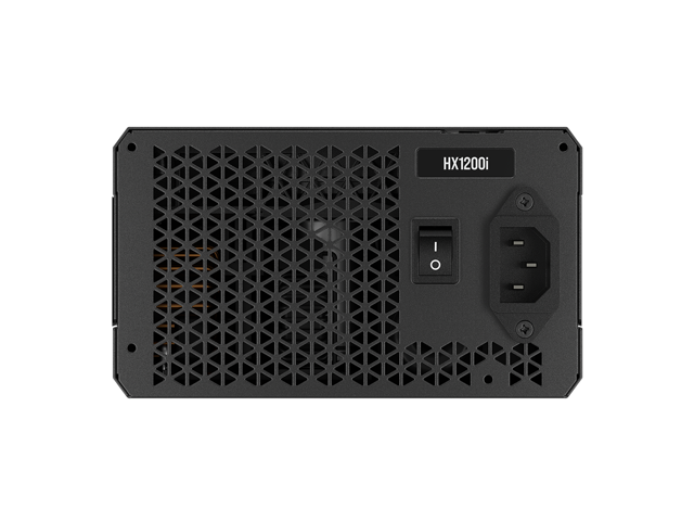 CORSAIR - HXi Series HX1200i 80 PLUS Platinum Fully Modular Ultra Low-Noise ATX 3.1 and PCIE 5.1 Power Supply - Black - image 4