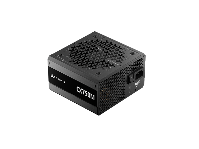 CORSAIR - CX-M Series CX750M Semi-Modular Low-Noise ATX 3.1 Power Supply - Black - image 3