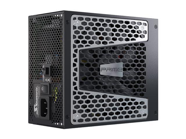 Seasonic PRIME GX-1000, 1000W 80+ Gold, Full-Modular, ATX Form Factor, Low Noise, Premium Japanese Capacitor, 12 Year Warranty, Nvidia RTX 30/40...