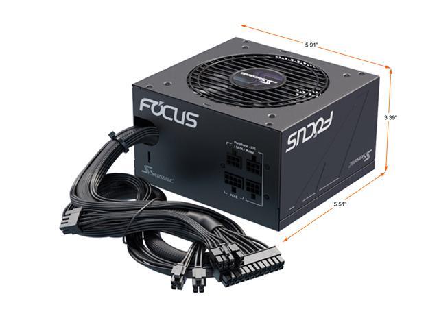 Seasonic FOCUS GM-650, 650W 80+ Gold, Semi-Modular, Fits All ATX Systems, Fan Control in Silent and Cooling Mode, 7 Year Warranty, Perfect Power...