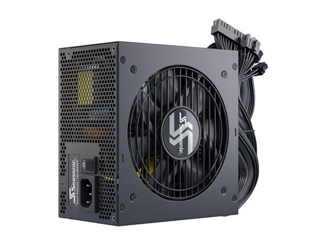 Seasonic FOCUS GM-550, 550W 80+ Gold, Semi-Modular, ATX Form Factor, Low Noise, Premium Japanese Capacitor, 7 Year Warranty, Nvidia RTX 30/40...