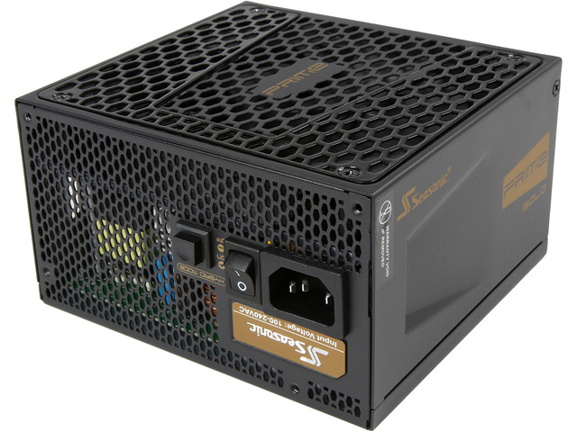 Seasonic PRIME Ultra 650W 80+ Gold Power Supply, Full Modular, 135mm FDB Fan w/Hybrid Fan Control, ATX12V & EPS12V, Compact 140 mm Size, Power On...