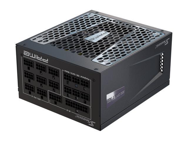 Seasonic PRIME GX-850, 850W 80+ Gold, Full Modular, Low Noise, Premium Japanese Capacitor, 12 Year Warranty, Nvidia RTX 30/40 Super, AMD GPU...