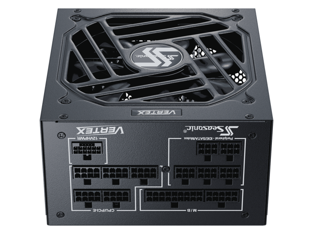 Seasonic VERTEX GX-850, 850W 80+ Gold, ATX 3.0 & PCIe 5.0 Ready, Full-Modular, ATX Form Factor, Low Noise, Premium Japanese Capacitor, 12 Year...
