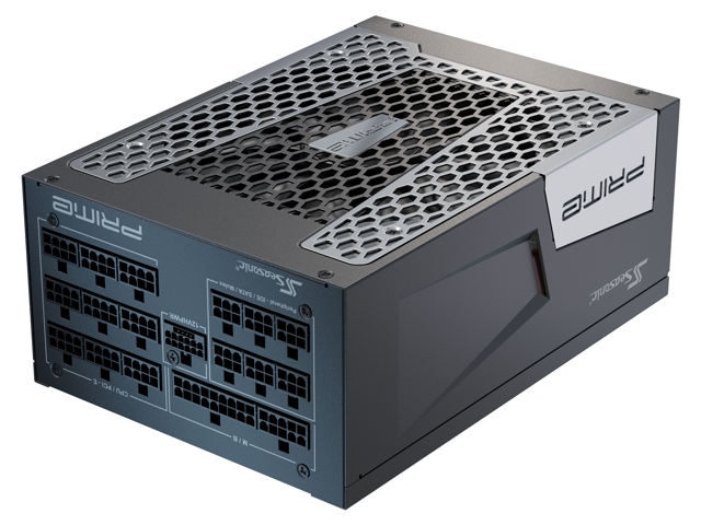 Seasonic PRIME TX-1300, 1300W 80+ Titanium, ATX 3.1 & PCIe 5.1 Ready, Full Modular, ATX Form Factor, Low Noise, Premium Japanese Capacitor, Nvidia...