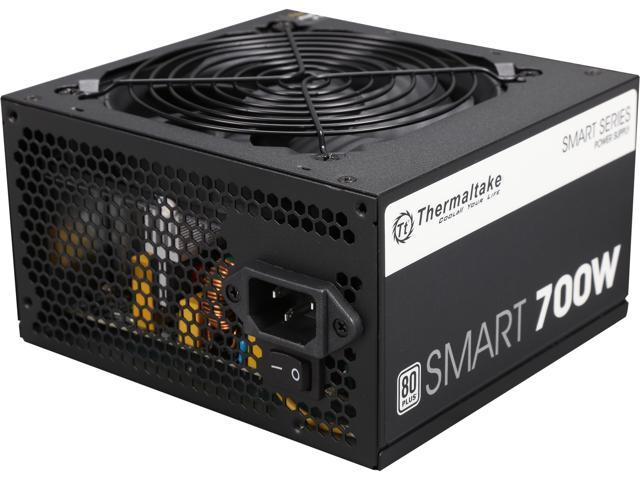 Thermaltake Smart Series 700W SLI / CrossFire Ready Continuous Power ATX12V V2.3 / EPS12V 80 PLUS Certified Active PFC Power Supply Haswell Ready.