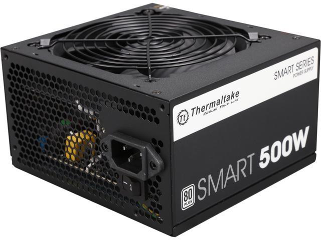 Thermaltake Smart Series 500W SLI/CrossFire Ready Continuous Power ATX 12V V2.3 / EPS 12V 80 PLUS Certified Active PFC Power Supply Haswell Ready.