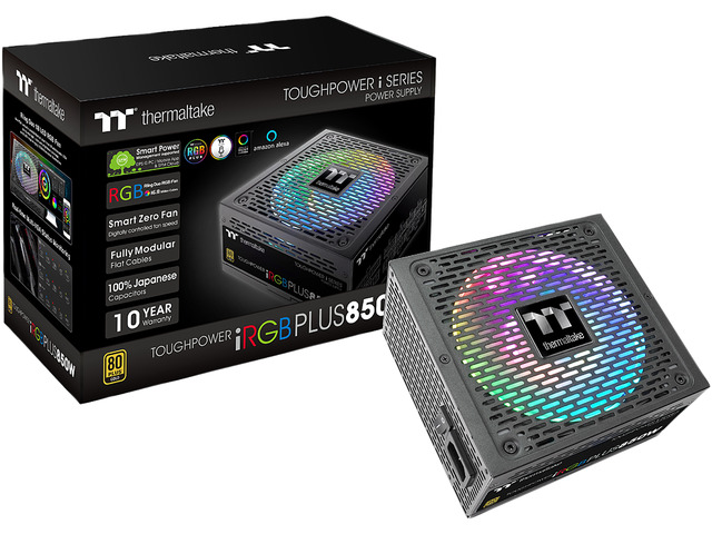 Thermaltake Toughpower iRGB PLUS 850W power supply