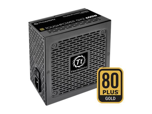 Thermaltake - Toughpower GX2 600W 80 PLUS Gold ATX Power Supply - Black - image 3