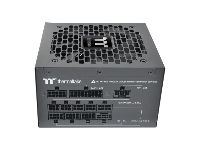 Thermaltake - Toughpower GT 1200W 80+ Gold ATX 3.1 Power Supply - Black - image 5