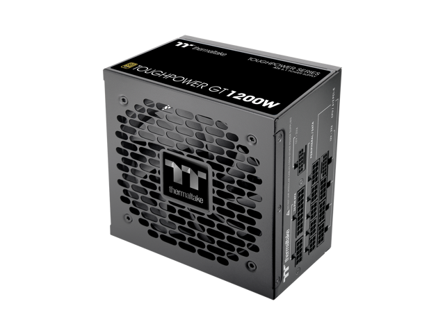 Thermaltake - Toughpower GT 1200W 80+ Gold ATX 3.1 Power Supply - Black - image 6
