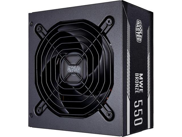 Cooler Master MWE 550W Silencio Fan power supply