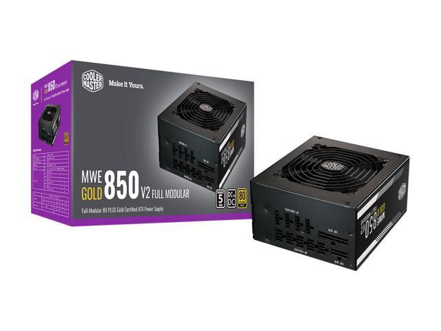 Cooler Master - MWE Gold 850 W ATX12V/EPS12V Modular Power Supply - Black - image 12