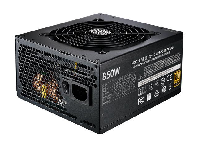 Cooler Master - MWE Gold 850 W ATX12V/EPS12V Modular Power Supply - Black - image 3