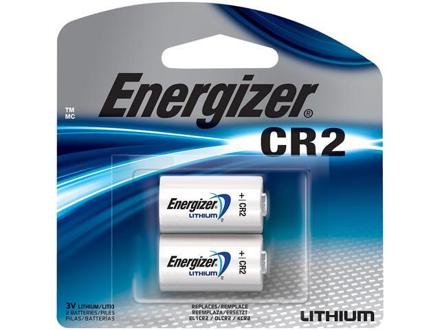 Energizer EL1CR2BP2 3V Lithium Photo Batteries, 2 Per Pack