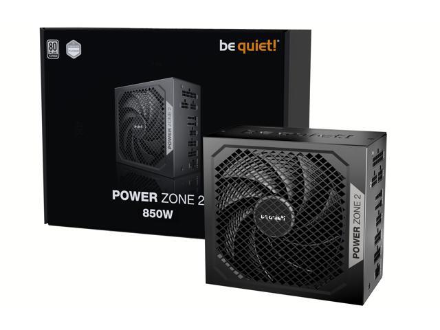 be quiet! Power Zone 2 850W ATX12V 3.1 Power Supply 80 Plus Platinum and Cybenetics Platinum Efficiency BP007US