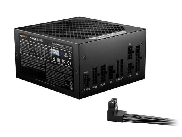 be quiet! Power Zone 2 750W ATX12V 3.1 Power Supply 80 Plus Platinum and Cybenetics Platinum Efficiency Modular BP006US