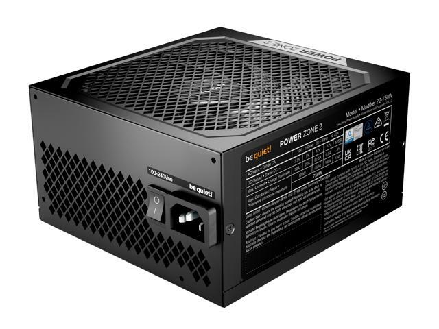 be quiet! Power Zone 2 750W ATX12V 3.1 Power Supply 80 Plus Platinum and Cybenetics Platinum Efficiency Modular BP006US