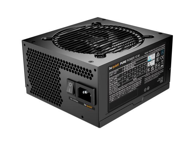 be quiet! Pure Power 13 M 850W ATX 3.1 Power Supply 80 Plus Gold Efficiency PCIe 5.1 Modular BP027US