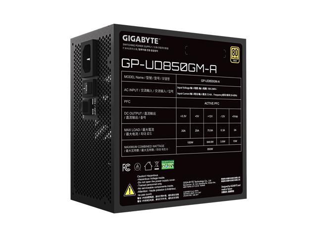 GIGABYTE GP-UD850GM-A 850 W Power Supply