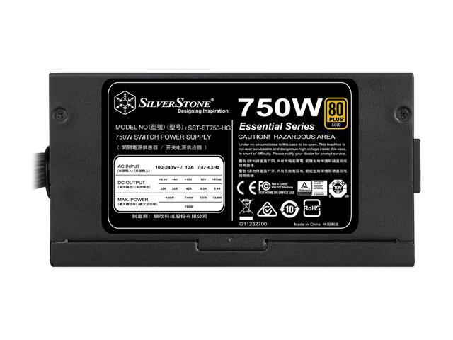 SilverStone ET750-HG SST-ET750-HG V1.2 750 W Power Supply