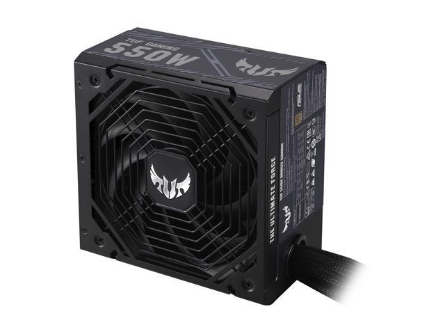 ASUS TUF GAMING 550W Bronze PSU, Power Supply, Axial-tech Fan Design, Dual Ball Fan Bearings, 0dB Technology, 80 PLUS Bronze Certification, 80cm...