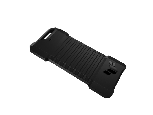 ASUS TUF Gaming A1 External Dual M.2 NVMe PCIe SSD Enclosure - USB-C, SATA interfaces, M.2 Q-Latch for easy installation, Drop resistance, IP68...