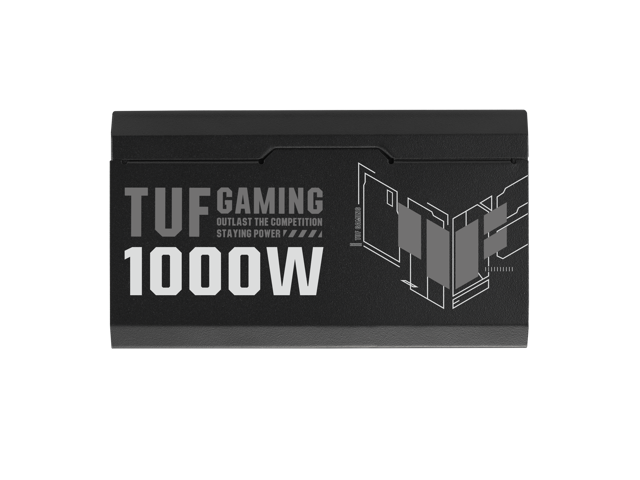 ASUS TUF Gaming 1000W Gold (1000 Watt, ATX 3.0 Compatible Fully Modular Power Supply, 80+ Gold Certified, Military-grade Components, Dual Ball...