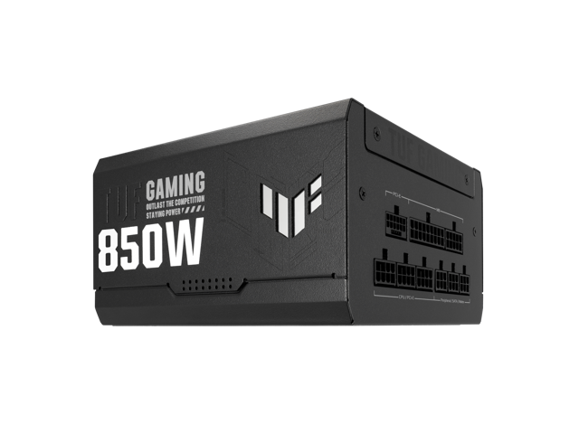 ASUS TUF Gaming 850W Gold (850 Watt, ATX 3.0 Compatible, Fully Modular Power Supply, 80+ Gold, Military-grade Components, Dual Ball Bearing,...